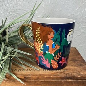 Disney Ariel My Voice Is A Treasure Mug Under Sea Pattern Disney Shop Mug